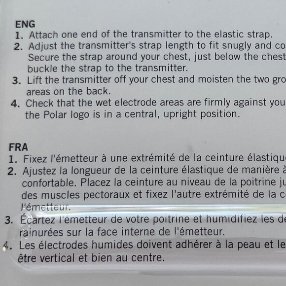 POLAR T31 TRANSMITTER ACCESSORY MODEL: #392024880 NEW IN PACKAGE - Picture 6 of 7